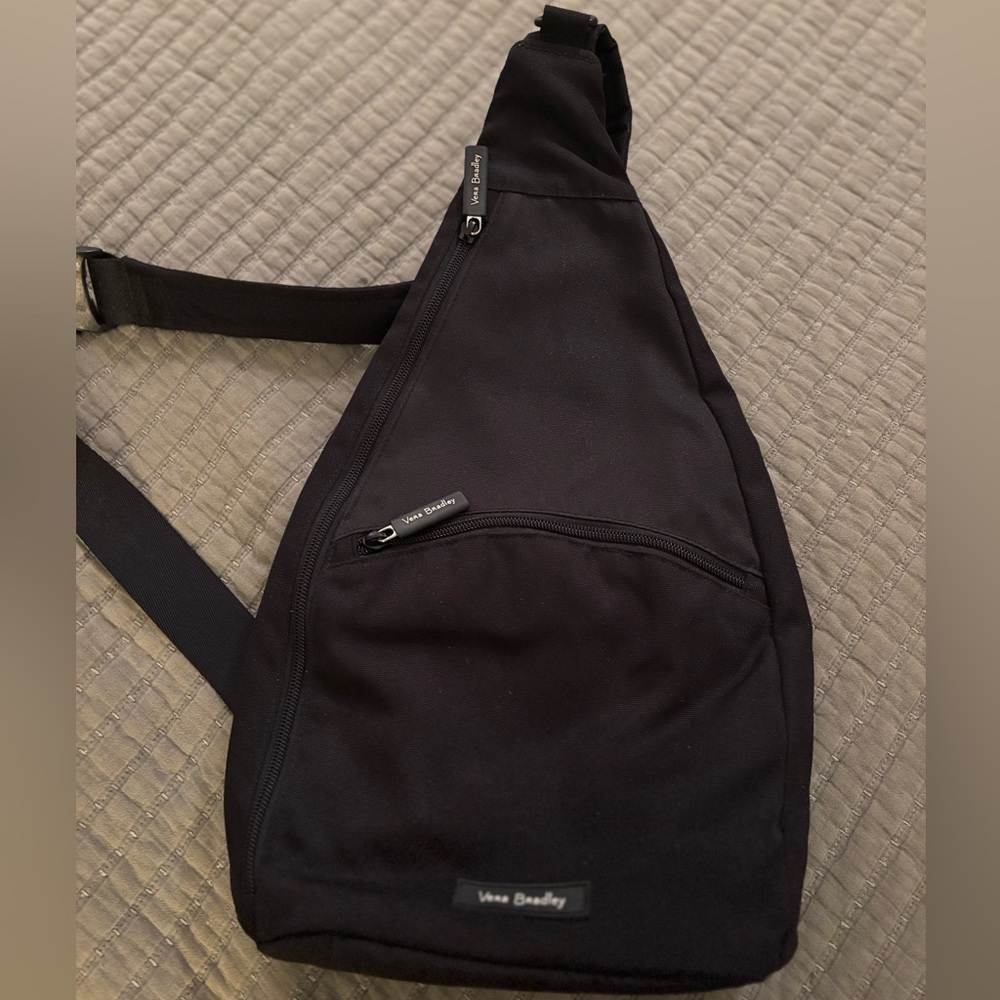 Vera Bradley Black Sling Bag